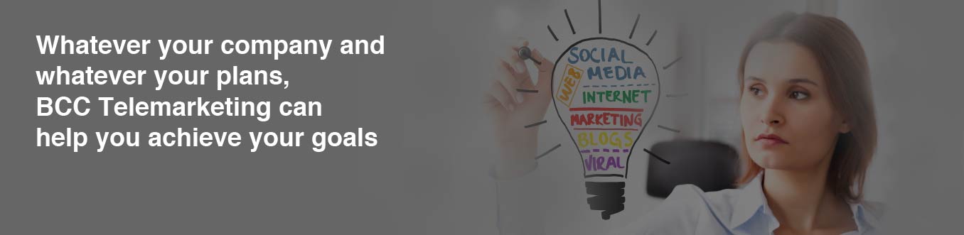 BCC Telemarketing help companies achieve their goals